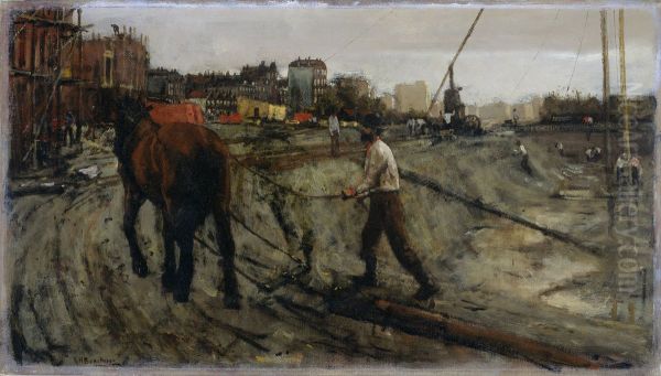 Building Site In Amsterdam - view 1