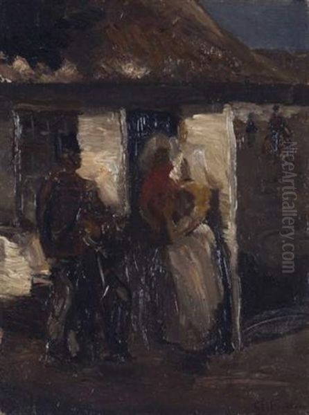 Soldat Pras D'une Auberge - view 1
