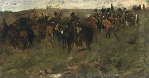 Rijdende Artillerie Met Vossen-batterij