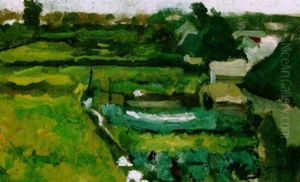 A Landscape by George Hendrik Breitner