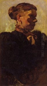 Portret by George Hendrik Breitner