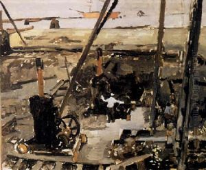 A Building Site, Central Station, Amsterdam