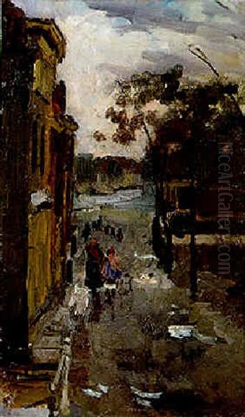 A View In A Street, Amsterdam - view 1