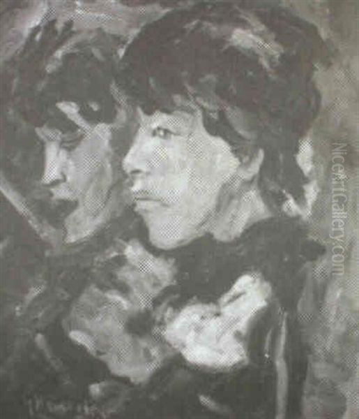 Study Of Two Young Boys - view 1