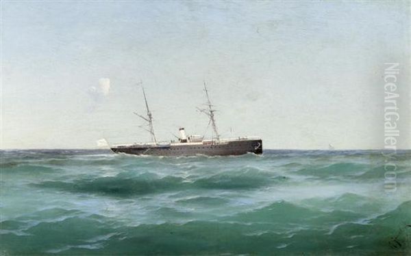 Ship At Sea - view 1