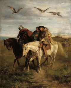 Die Drei (nach Einem Gedicht Von Nikolaus Lenau) by Theodor Breitwieser