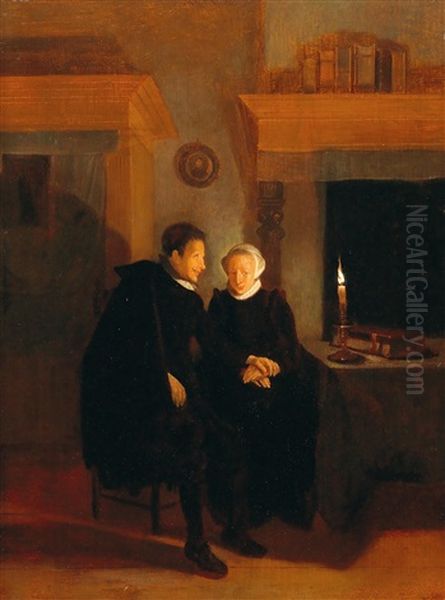 A Couple By Candlelight - view 1
