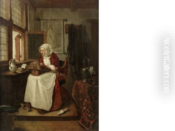 A Lace Maker - view 1
