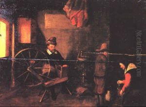 Fileur Dans Son Interieur
