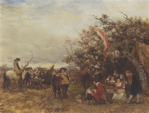 Landsknechte Im Lager - view 1