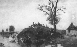 Szene Aus Dem Dreisigjahrigen Krieg by Heinrich Breling