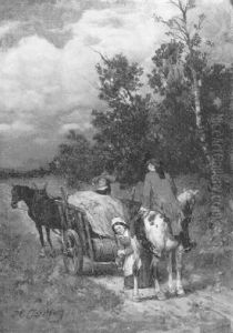 Auf Dem Weg Zum Markt by Heinrich Breling