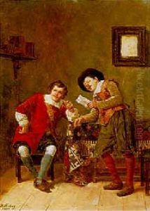 Reading The Letter by Heinrich Breling