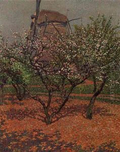 Meimaand - A Windmill In An Orchard Meimaand - A Windmill In An Orchard