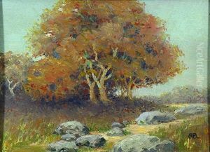 Path By The Trees by Anne Bremer