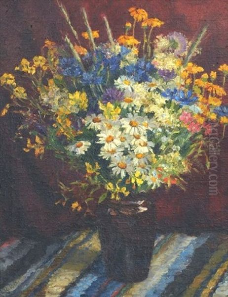 Still Life With Meadow Flowers - view 1