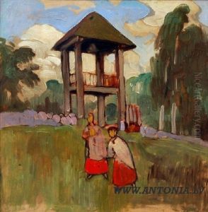 Old Latvian Women by Eduard Brencen