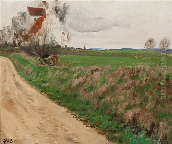Country Lane Near Brendekilde Church - view 1