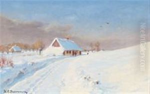 Vinter Landscape From Naestved, Denmark Vinter Landscape From Naestved, Denmark