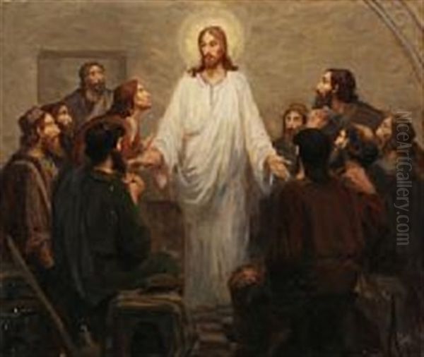 Christ Appearing To The Apostles - view 1