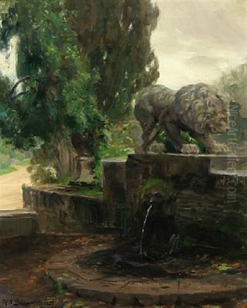 A Fountain In Rome - view 1