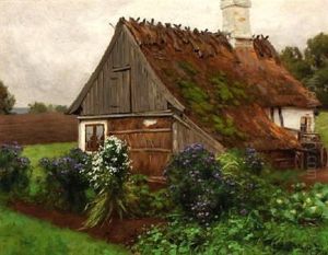 Summer Day At A Thatched Cottage Summer Day At A Thatched Cottage