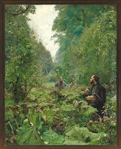 Apple-scrumping by Hans Andersen Brendekilde