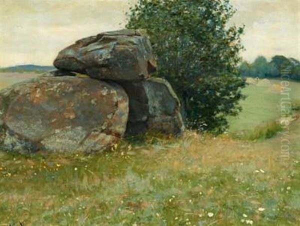 Summer's Day With A Cromlech - view 1