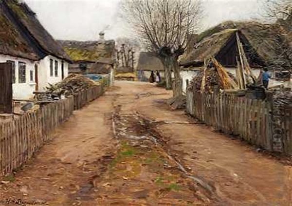 Tidligt Forar I Landsbyen - view 1