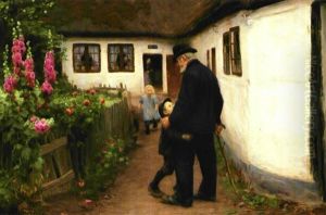 Bedstefar Kommer Pa Besog