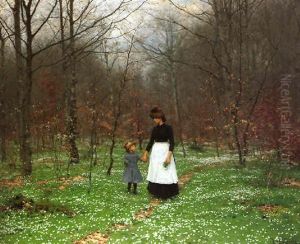 De Forste Anemoner by Hans Andersen Brendekilde