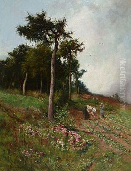 Gathering Vegetables - view 1