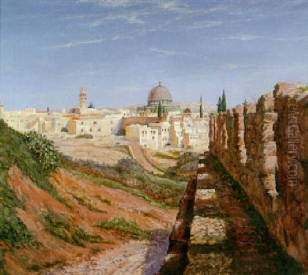 View Of Jerusalem With The Temple Mount - view 1