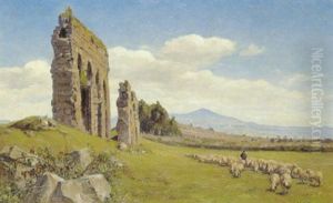 Fra Den Romerkse Campagne by Hans Andersen Brendekilde