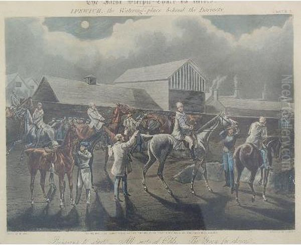 The First Steeple Chase On Record - view 1