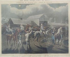 The First Steeple Chase On Record by Henry Thomas Alken