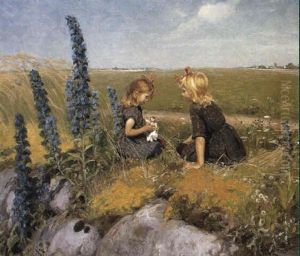 The New Doll by Hans Andersen Brendekilde