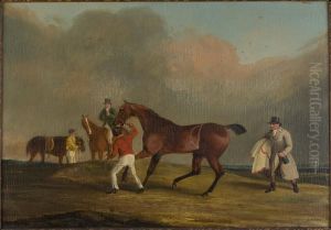 Preparing The Horses by Samuel Jun Alken