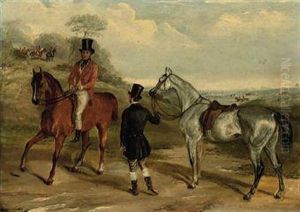 A New Hunter by Henry Jr Alken