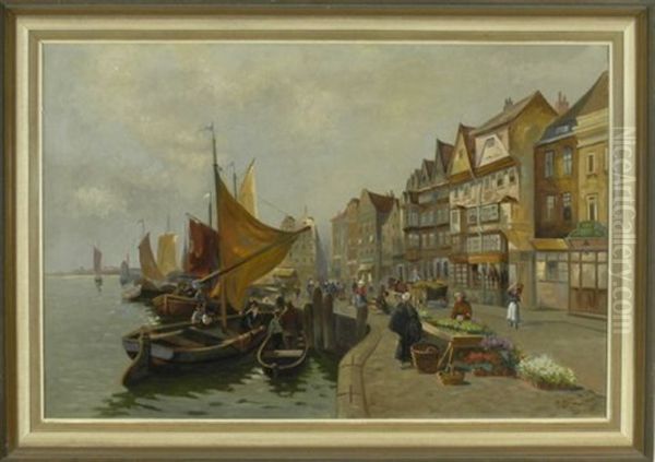 Blumenmarkt Am Hollandischen Kanal - view 1