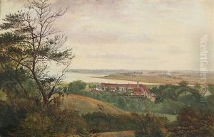 Udsigt Over Frederiksvaerk Fra Norre Bakke by Thorald Brendstrup