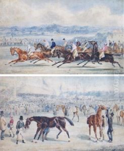 Le Champ De Courses by Henry Jr Alken