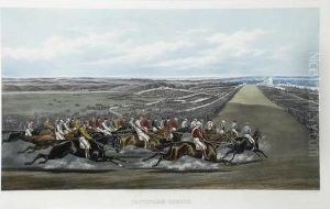 Tattenham Corner; The Winning Post by Henry Thomas Alken