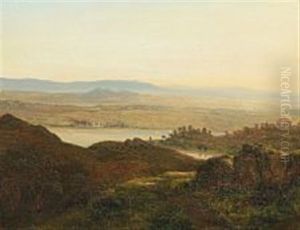 Portuguese Mountainscape by Thorald Brendstrup