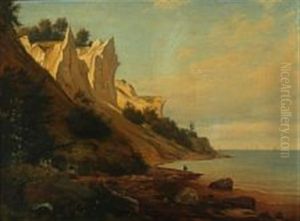 The White Cliff Of Moen The White Cliff Of Moen