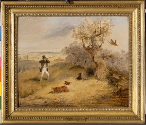 Pheasant Shooting by Henry Thomas Alken