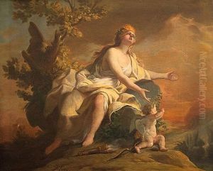 Venere E Cupido by Nicolas Guy Brenet