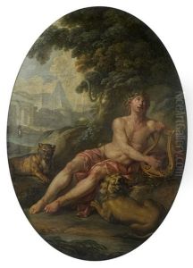 Orphee Charmant Les Animaux by Nicolas Guy Brenet