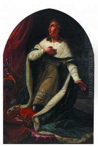 Le Sacre De Saint-louis by Nicolas Guy Brenet