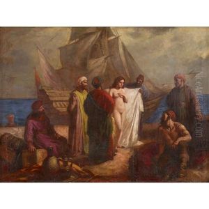 Beauty At The Slave Market by Adam Brenner